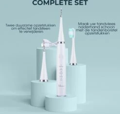Merkloos Tandsteen Verwijderaar Elektrisch – Tandenborstel Opzetstukken - Tandarts Spiegel - 5 Standen -Wit 12 Merkloos Tandsteen Verwijderaar Elektrisch – Tandenborstel Opzetstukken - Tandarts Spiegel - 5 Standen -Wit -Verzorgingsproducten 1200x1139 3