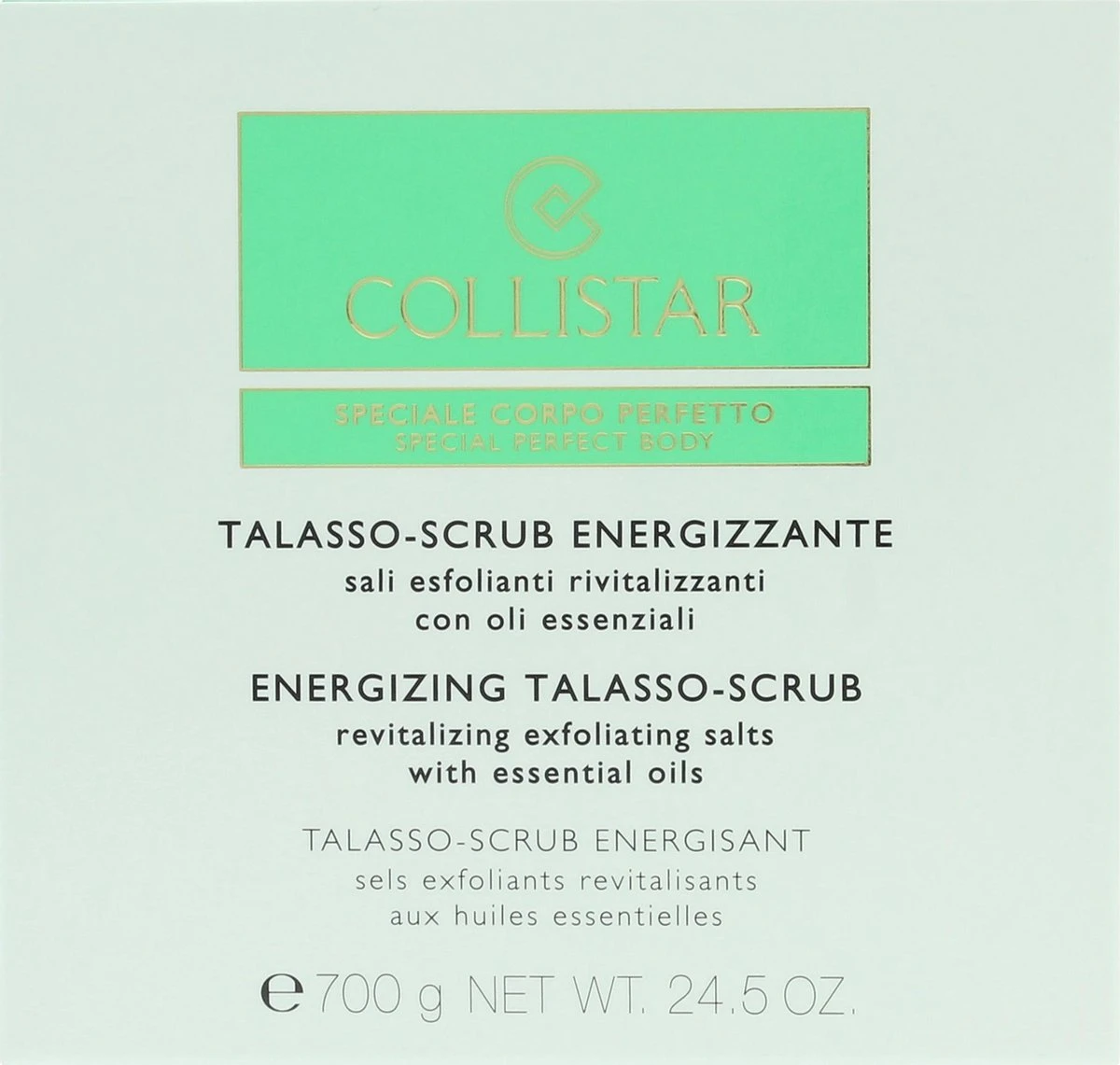 Collistar Energizing Talasso Body Scrub - 700 Gr 3 Collistar Energizing Talasso Body Scrub - 700 Gr - Afbeelding 3