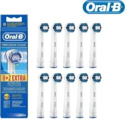 Oral B Oral-B Precison Clean Opzetborstels - 8 +2 Stuks -Verzorgingsproducten 1200x1143 3