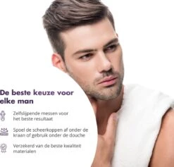 3 Scheerkoppen Geschikt Voor Philips HQ8/50 – Scheerkoppen Set – Scheer Opzetkoppen – Voor Phillips HQ8 - Shaving Blades – 3 Stuks -Verzorgingsproducten 1200x1150 4