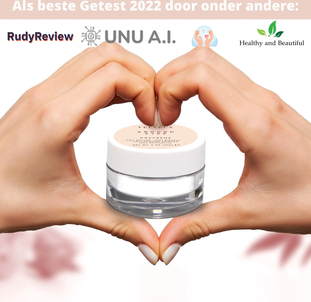 Velveux Oogcrème 15ML - Oogcreme - Eye Cream - Anti Wallen En Donkere Kringen - Anti Rimpel - 100% Natuurlijk - Skincare - Valentijnsdag Cadeau 7 Velveux Oogcrème 15ML - Oogcreme - Eye Cream - Anti Wallen En Donkere Kringen - Anti Rimpel - 100% Natuurlijk - Skincare - Valentijnsdag Cadeau - Afbeelding 7