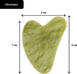 Demiracle® Pure Jade Gua Sha – Schraper - Massagehulpmiddel – Gezichtsmassage – Massage – Jade Roller - Face Roller – Ontspanning -Verzorgingsproducten 1200x1166 4