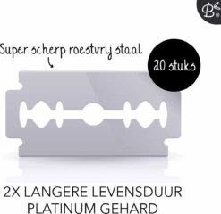 Safety Razor Starterkit Aluminium Voor Mannen En Vrouwen Glossy Black - 20 Mesjes - Scheerkwast - Scheerzeep - Scheren Starterset -Verzorgingsproducten 1200x1167 8