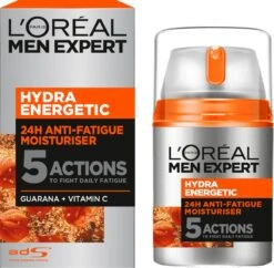 L’Oréal Paris Men Expert Hydra Energetic Hydraterende Dagcrème - 100 Ml -Verzorgingsproducten 1200x1178 2
