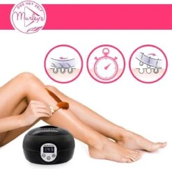 MURLEY'S Wax Apparaat Ontharing Set Incl. 500 Gram Waxbonen, Pre En Afterspray En 30 Houten Spatels Voor Lichaam En Gezicht. 12 MURLEY'S Wax Apparaat Ontharing Set Incl. 500 Gram Waxbonen, Pre En Afterspray En 30 Houten Spatels Voor Lichaam En Gezicht. -Verzorgingsproducten 1200x1180 2