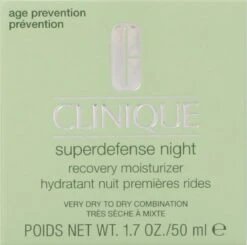 Clinique Superdefense Night Recovery Moisturizer - Nachtcrème - 50 Ml 10 Clinique Superdefense Night Recovery Moisturizer - Nachtcrème - 50 Ml -Verzorgingsproducten 1200x1191 3
