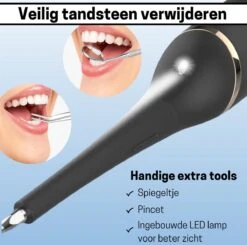 BOME Tandsteen Verwijderaar - 3 Opzetstukken - Tandplak Verwijderaar - Inclusief Spiegel En Pincet - 3 Standen 15 BOME Tandsteen Verwijderaar - 3 Opzetstukken - Tandplak Verwijderaar - Inclusief Spiegel En Pincet - 3 Standen -Verzorgingsproducten 1200x1192 3