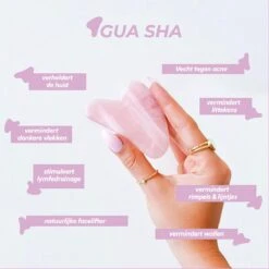 GuaSha Premium Jade Tool Roze - 100% Rozenkwarts - Inclusief E-Book -Verzorgingsproducten 1200x1200 1016