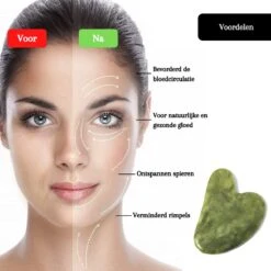 Demiracle® Pure Jade Gua Sha – Schraper - Massagehulpmiddel – Gezichtsmassage – Massage – Jade Roller - Face Roller – Ontspanning -Verzorgingsproducten 1200x1200 1063