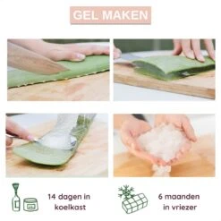 Dr. Green® 1x- Aloë Vera Blad - MAAK GEL IN 3 MINUTEN - 100% Puur - Biologisch -Verzorgingsproducten 1200x1200 110
