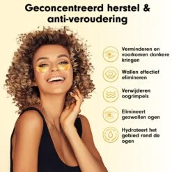 Collageen Oogmasker Luxovita - Wallen Wegwerken/Donkere Kringen/Rimpels - Hydraterend - 24k Goud Oog Masker - Eye Pads - Gel Oogmaskers - 60 Stuks 19 Collageen Oogmasker Luxovita - Wallen Wegwerken/Donkere Kringen/Rimpels - Hydraterend - 24k Goud Oog Masker - Eye Pads - Gel Oogmaskers - 60 Stuks -Verzorgingsproducten 1200x1200 1100