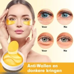 Collageen Oogmasker Luxovita - Wallen Wegwerken/Donkere Kringen/Rimpels - Hydraterend - 24k Goud Oog Masker - Eye Pads - Gel Oogmaskers - 60 Stuks 20 Collageen Oogmasker Luxovita - Wallen Wegwerken/Donkere Kringen/Rimpels - Hydraterend - 24k Goud Oog Masker - Eye Pads - Gel Oogmaskers - 60 Stuks -Verzorgingsproducten 1200x1200 1101