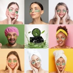 Collageen Oogmasker 60 STUKS - Gezichtsmaskers Verzorging - Anti Wallen En Donkere Kringen - Eye Oog Patches Pads - Skincare - Valentijnsdag Cadeau -Verzorgingsproducten 1200x1200 1109