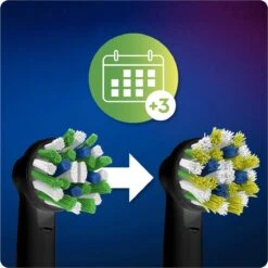 Oral B Oral-B CrossAction - Met CleanMaximiser-technologie - Opzetborstels - Zwart - 8 Stuks 22 Oral B Oral-B CrossAction - Met CleanMaximiser-technologie - Opzetborstels - Zwart - 8 Stuks -Verzorgingsproducten 1200x1200 1262