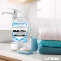 LISTERINE Advanced White Milde Smaak, Mondspoeling, Verwijdert Sterke Verkleuring Voor Wittere Tanden In Slechts 1 Week, 3x 500 Ml -Verzorgingsproducten 1200x1200 1372