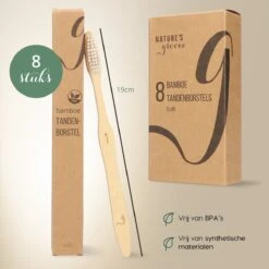 NATURE’S Groove® Bamboe Tandenborstel - Houten Tandenborstel Soft - 8 Stuks - Handmatig 11 NATURE’S Groove® Bamboe Tandenborstel - Houten Tandenborstel Soft - 8 Stuks - Handmatig -Verzorgingsproducten 1200x1200 1389