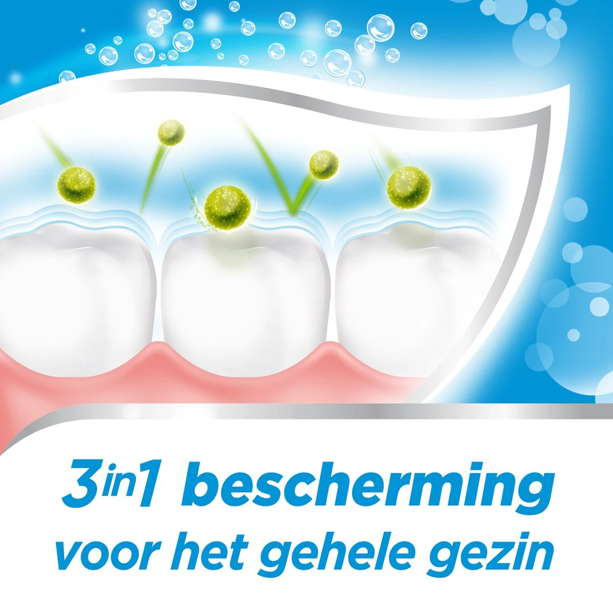 Aquafresh Freshmint - Tandpasta - Voor Een Frisse Adem - Voordeelverpakking - Recyclebare Plastic Tube En Dop -5 X 75ml 7 Aquafresh Freshmint - Tandpasta - Voor Een Frisse Adem - Voordeelverpakking - Recyclebare Plastic Tube En Dop -5 X 75ml - Afbeelding 7