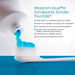 Blue®m Fluoride Vrije Tandpasta 75 Ml - Bluem Tandpasta - Tandpasta Zonder Fluoride -Verzorgingsproducten 1200x1200 1409