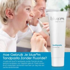 Blue®m Fluoride Vrije Tandpasta 75 Ml - Bluem Tandpasta - Tandpasta Zonder Fluoride -Verzorgingsproducten 1200x1200 1410