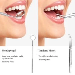 Elektrische Tandsteen Verwijderaar - Tandplak Verwijderaar - Inclusief Tandarts Set -Verzorgingsproducten 1200x1200 1452
