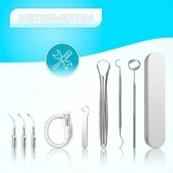 Tandsteen Verwijderaar Set - Elektrisch - Sonisch - Draadloos - Tandplak Verwijderen - Wit -Verzorgingsproducten 1200x1200 1463