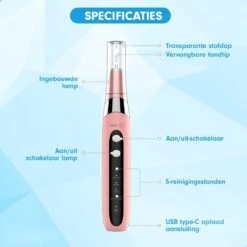 DEN-T® PRO U500 - Elektrische Sonische Tandsteen Verwijderaar - Roze 21 DEN-T® PRO U500 - Elektrische Sonische Tandsteen Verwijderaar - Roze -Verzorgingsproducten 1200x1200 1492