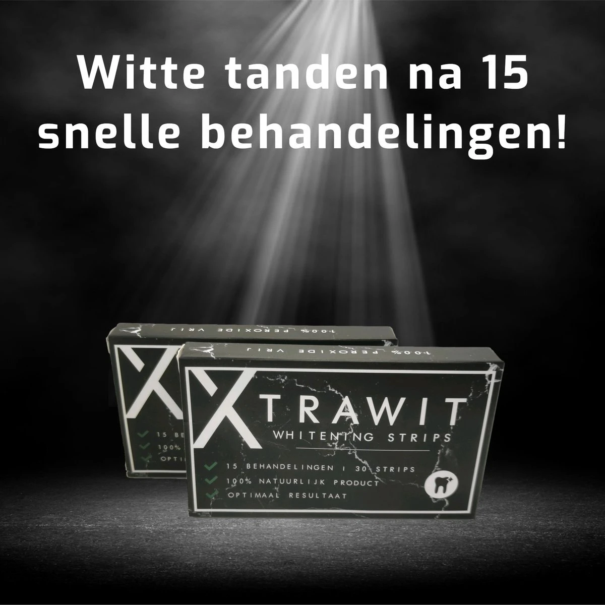 Xtrawit - Teeth Whitening Strips - Tandenbleekset - Wittere Tanden - Goedgekeurde Tandenbleek Strips - 30 Strips 3 Xtrawit - Teeth Whitening Strips - Tandenbleekset - Wittere Tanden - Goedgekeurde Tandenbleek Strips - 30 Strips - Afbeelding 3