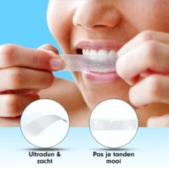 Diamond White - Teeth Whitening Strips - 28x Strips - Zonder Peroxide (0%) - Tandenbleekset - Tandenbleek Strips – Mint -Verzorgingsproducten 1200x1200 1629