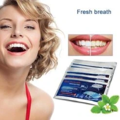 Merkloos 28 Bleek Strips | Tandenbleek Strips | Tandbleek Strips | Zonder Peroxide (0%) | 100% Veilig | Wittere Tanden | Teeth Whitening Strips | Tandenblekers | Na 7 Dagen Al Resultaat -Verzorgingsproducten 1200x1200 1638