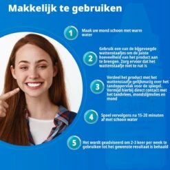 B-care Tanden Bleker – Wittere Tanden – Teeth Whitening Strips – Professioneel Resultaat - Tandsteen Verwijderaar - Zonder Peroxide - Tandenbleekset - Tanden Bleken -Verzorgingsproducten 1200x1200 1642