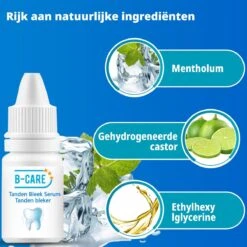 B-care Tanden Bleker – Wittere Tanden – Teeth Whitening Strips – Professioneel Resultaat - Tandsteen Verwijderaar - Zonder Peroxide - Tandenbleekset - Tanden Bleken -Verzorgingsproducten 1200x1200 1644