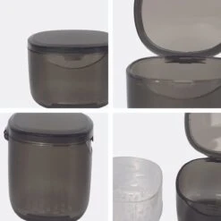 Gebitsbakje - Beugelbakje - Incl. Lekbakje - Roze - Voor - Beugel - Kunstgebit - Prothese - Beugelbakje - Beugeldoosje - Bakje -Verzorgingsproducten 1200x1200 1676