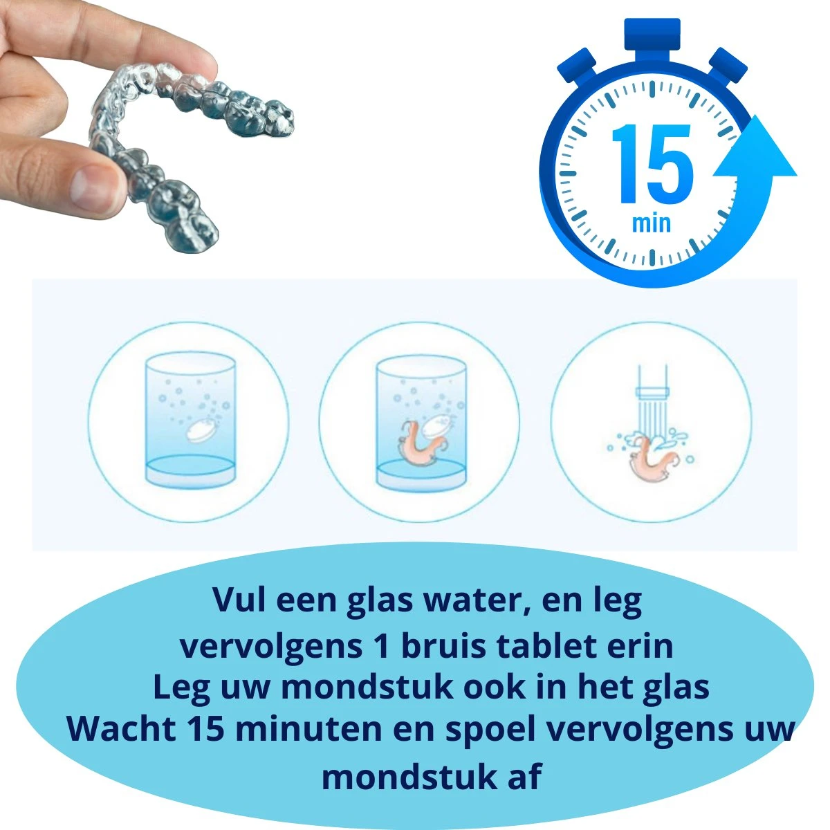 Dr. Ortho Reinigingstabletten 96 Stuks - Bitje - Tanden - Beugel - Kunstgebit - Voordeelverpakking 4 Dr. Ortho Reinigingstabletten 96 Stuks - Bitje - Tanden - Beugel - Kunstgebit - Voordeelverpakking - Afbeelding 4