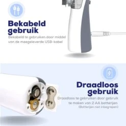 Aerosoltoestel Met 3 Mondstukken - Nebulizer Inhalator - Aerosoltoestel Kinderen, Volwassenen En Baby's - Vernevelaar Inhalator - Gezichtsstomer - Helpt Tegen Luchtwegaandoeningen -Verzorgingsproducten 1200x1200 184