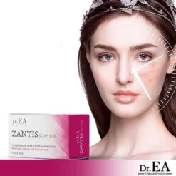 Dr EA Laboratories | Zantis | Medische Zeep Voor Gezicht En Lichaam | Voor Acne En Schimmelinfecties | Handzeep | Zwavel | Salicylzuur | Glycolzuur | Geel | Blok | 80 GR -Verzorgingsproducten 1200x1200 260