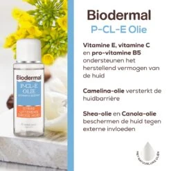 Biodermal P-CL-E Olie - Huidolie - Huidverzorging Voor Striae, Littekens En Droge Huid - Huidolie 75 Ml -Verzorgingsproducten 1200x1200 3