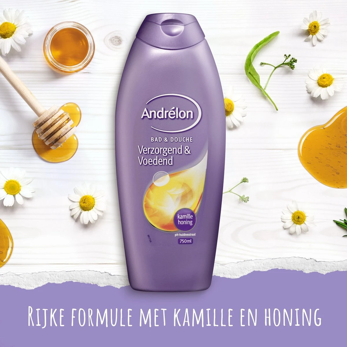 Andrélon 2in1 Bad & Douchegel - 6 X 750 Ml - Voordeelverpakking 6 Andrélon 2in1 Bad & Douchegel - 6 X 750 Ml - Voordeelverpakking - Afbeelding 6