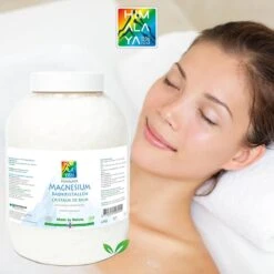 Magnesium Badkristallen-Vlokken-Flakes Van Himalaya Magnesium| 2,5 Kg - Food Kwaliteit | Magnesium Voetbadzout -Verzorgingsproducten 1200x1200 373