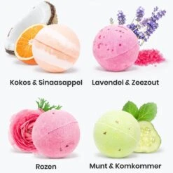 RelaxTub® Bruisballen - Bruisballen Voor Bad - Natuurlijke Kokosboter & Arganolie - Bath Bombs - Badbom - Badballen - Dierproefvrij - 8 X 80g XL Formaat - Inclusief Luxe Cadeauverpakking - Geschikt Voor Volwassene & Kind 9 RelaxTub® Bruisballen - Bruisballen Voor Bad - Natuurlijke Kokosboter & Arganolie - Bath Bombs - Badbom - Badballen - Dierproefvrij - 8 X 80g XL Formaat - Inclusief Luxe Cadeauverpakking - Geschikt Voor Volwassene & Kind -Verzorgingsproducten 1200x1200 429