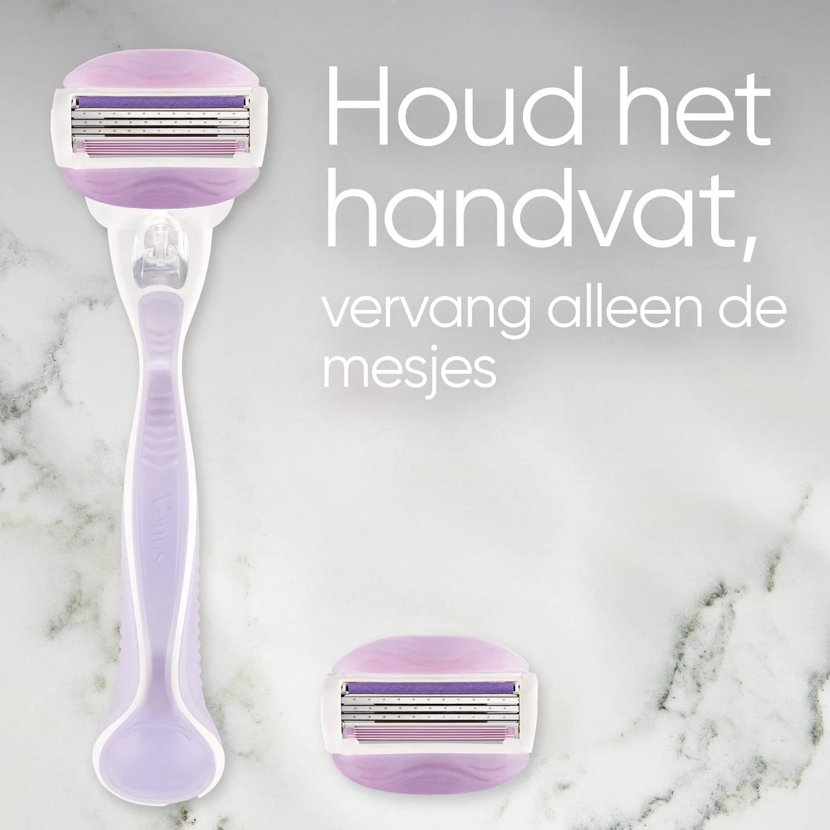 Gillette Venus Comfortglide Breeze - 1 Handvat - 2 Scheermesjes 5 Gillette Venus Comfortglide Breeze - 1 Handvat - 2 Scheermesjes - Afbeelding 5