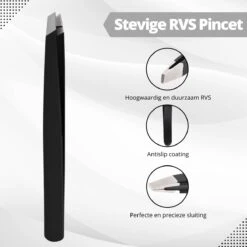 AdroitGoods Pincet Epileer - Slanted - RVS - Professioneel -Verzorgingsproducten 1200x1200 576