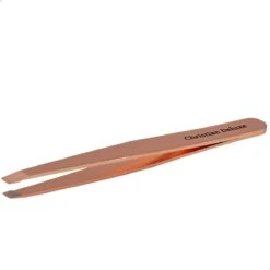 Christian Deluxe - Epileer Pincet - Slant Tweezer - Pink/Gold
