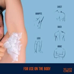 NO HAIR CREW - Ontharingscreme Mannen - Lichaam - Men - Ontharing Mannen 14 NO HAIR CREW - Ontharingscreme Mannen - Lichaam - Men - Ontharing Mannen -Verzorgingsproducten 1200x1200 608