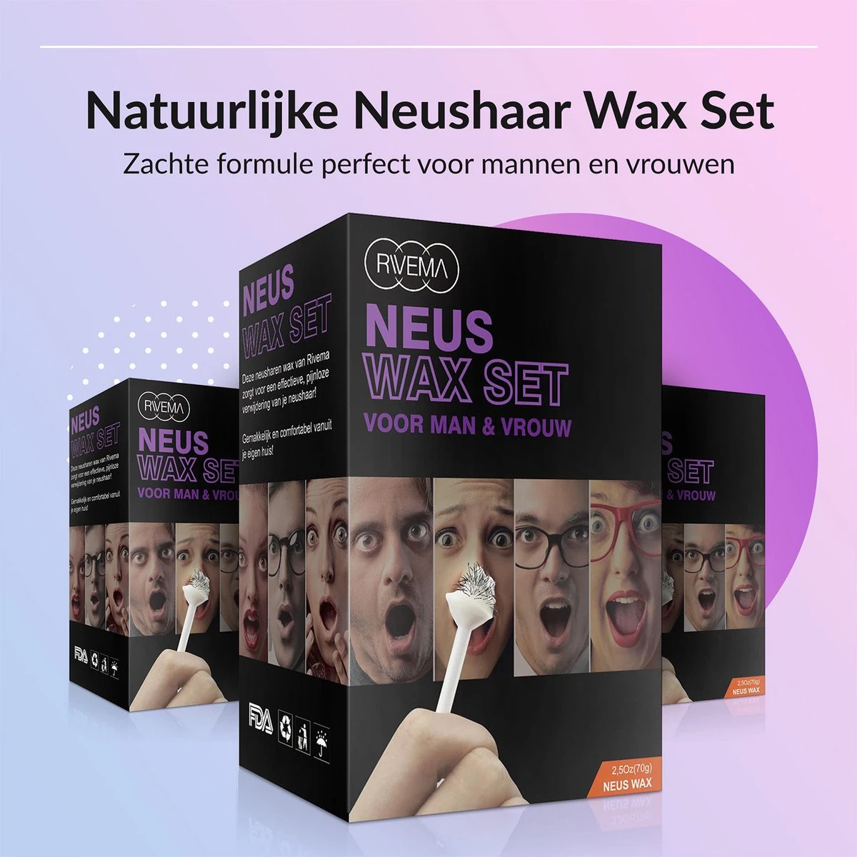 Rivema Luxe Wax Ontharing Set – Neus Ontharing – Wax Beans – Ontharingswax – Ontharen – 7 Maanden Haarvrij 2 Rivema Luxe Wax Ontharing Set – Neus Ontharing – Wax Beans – Ontharingswax – Ontharen – 7 Maanden Haarvrij - Afbeelding 2