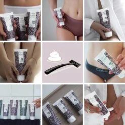 Serie Scheren Intieme Zone - 3 Producten Voor Het Verwijderen Van Rode Bultjes, Vlekjes En Ingegroeide Haren Na Het Scheren. De Serie Bevat: Intim Wash 200ml, Intim Shave 100ml, Intieme Aftershave Balsem 100ml | Australian Bodycare -Verzorgingsproducten 1200x1200 791