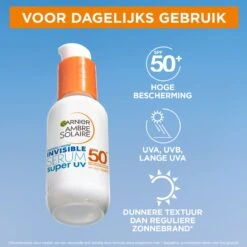Garnier Ambre Solaire Invisible Super UV Serum SPF 50+ 30 Ml -Verzorgingsproducten 1200x1200 848