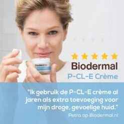 Biodermal P-CL-E Creme - Dagcreme - En Nachtcrème Met Glycerine - Gezichtsverzorging Ondersteunt Natuurlijk Herstel Van De Droge Huid - Droge Huid Gezichtscreme - 100ml -Verzorgingsproducten 1200x1200 878