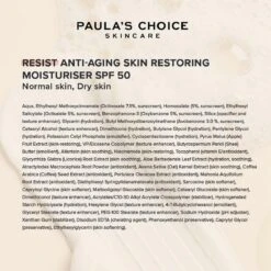 Paula's Choice RESIST Anti-Aging Hydraterende Dagcrème SPF 50 - Normale & Droge Huid - 60 Ml -Verzorgingsproducten 1200x1200 888