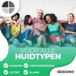 Seidon™ Vitamine C Serum & Hyaluronzuur Serum - Inclusief Dermaroller - Premium Edition - Anti Aging - Gezichtsverzorging - Anti Rimpel – 2 DUOPACK - 60mL -Verzorgingsproducten 1200x1200 920