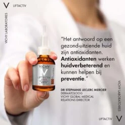 Vichy Liftactiv Supreme - Vitamine C Serum - Met 15% Pure Vitamine C Voor Een Stralende Huid - 20ml -Verzorgingsproducten 1200x1200 930
